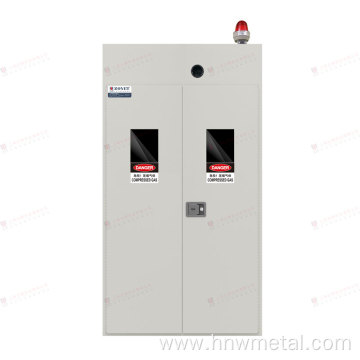 Explosion-proof gas cylinder cabinets used in labs